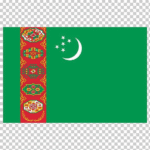 Flag of Turkmanistan
